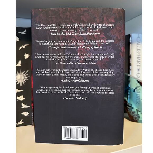 *Signed* The Duke And The Disciple Sarah M. Cradit The Book Of All Things - Picture 5 of 8